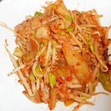 豚肉・野菜のキムチ炒め